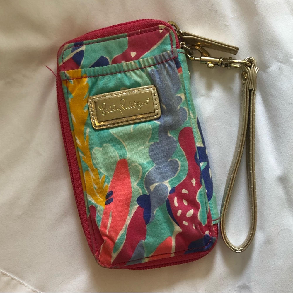 Lily Pulitzer Wristlet - Picture 1 of 6